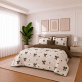 روتختی ،دونفره، یک نفره، طرح پاپیونی ،چاپ دیجیتال، رنگ ثابت، سبک، جنس میکرو